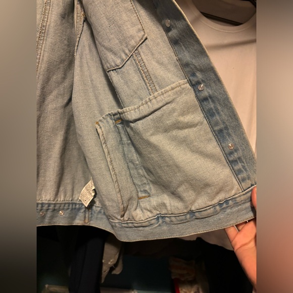 Forever 21 Jean jacket size xxxl worn once. - Picture 3 of 5
